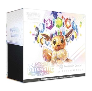 Boîte d'entraînement <span class=keywords><strong>Elite</strong></span> Pokémon Trading Card Game TCG SV8.5 Prismatic Evolutions, version américaine scellée en usine. - Product Image 1