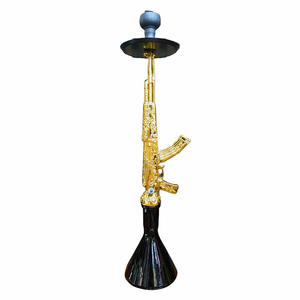 Ensemble de <span class=keywords><strong>chicha</strong></span> portable russe en résine, design <span class=keywords><strong>AK47</strong></span>, pour bar à <span class=keywords><strong>chicha</strong></span> - Product Image 3
