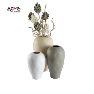 Stampi in <span class=keywords><strong>cemento</strong></span> rotondi nordici per ornamenti da giardino piccoli vasi di fiori in ceramica secca Twist per la decorazione domestica - Product Image 1