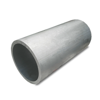 Grosir kualitas tinggi 6063 T5 / 6061 T6 pipa/tabung aluminium mulus