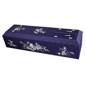 Современный деревянный гроб в японском стиле Экологичная шкатулка изготовленного на заказ цвета китайского производителя похоронная деревянная шкатулка - Product Image 1