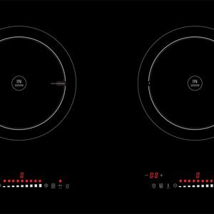 Table de cuisson à induction 2 brûleurs 4000W avec commande tactile - Product Image 3