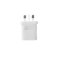 Pengisi daya portabel PD GaN 20W USB Tipe C, pengisi daya dinding ponsel perjalanan cepat, adaptor daya untuk ponsel pintar Android