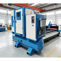 Offre Spéciale : Compresseur d'air haute pression intégré 15 kW 16 bars pour ligne de production mécanique métallique 3000 W et découpe laser