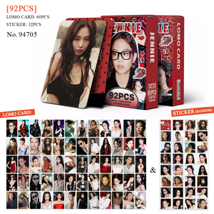 การ์ดโลโม่ฉลองครบรอบ 10 ปี BL 92 ชิ้น/กล่อง, การ์ดของขวัญส่วนตัวของโรส <span class=keywords><strong>เจน</strong></span><span class=keywords><strong>นี่</strong></span> <span class=keywords><strong>ลิ</strong></span><span class=keywords><strong>ซ่า</strong></span> จีซู, ชุดสะสมสติกเกอร์และการ์ดอวยพร - Product Image 2