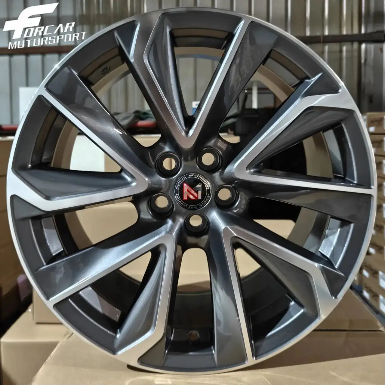 Replica High Quality 16-20 Inch Wheel Black Aluminum Alloy Wheel Rim on Sale