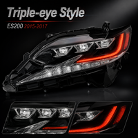 Pièces modifiées pour phare LED triple œil LEXUS 3EYE côté conducteur (LH) ES200 2015-2017 – Pièces de rechange modifiées pour phare triple œil