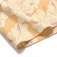 Nouveaux designs 2026 – Tissu 95 % coton 5 % élasthanne pour robes et pyjamas, impression numérique florale personnalisée, écologique, faible MOQ