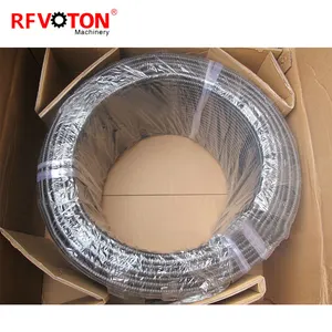 China Manufacturer 1/2 1/4 7/8 1-5/8 Rfs Feeder Cable Lcf12-50j Cable Pre Feeder Coaxial Telecom Tube Cable Superflexible
