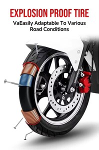 Bicicleta <span class=keywords><strong>El</strong></span>éctrica WindChaser con Batería de Plomo-Ácido de 1000W, Alcance de 30-40 km, Batería de Plomo-Ácido de 10-20Ah, Scooter <span class=keywords><strong>El</strong></span>éctrico Urbano de Dos Ruedas - Product Image 5