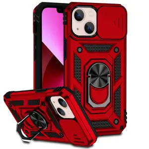 Tank Case With Stand Cell Phone Case For Apple