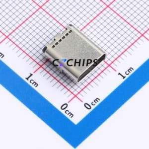 HX TYPE-C 16P L10.0 USB Connector SMD Connector ( Connector Type: Type-C )( Protocol Standard: USB 3.1 )( Gender: Female ) - Product Image 1