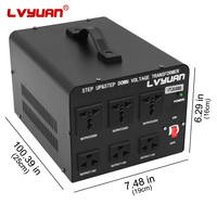 Transformateur électrique LVYUAN 5000W, convertisseur de tension, transformateur élévateur de puissance, prix, 230V 220V 110V, transformateur abaisseur de tension