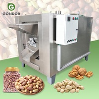 Chili à petite échelle four à fèves de cacao orge rôti noix de cajou tambour Machine automatique liste d'arachides rôtissoire d'arachides
