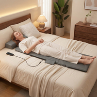 Anpassbare Shiatsu Ganzkörper-Massagematte mit Heiz- und Vibrationstherapie zur Muskelentspannung Tragbar Faltbar OEM