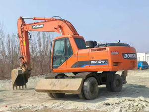 ใช้แล้ว Doosan รถขุด210ล้อมือสอง Doosan DH210W-7 150w-7รถขุดสำหรับขาย Doosan 210 W - Product Image 6