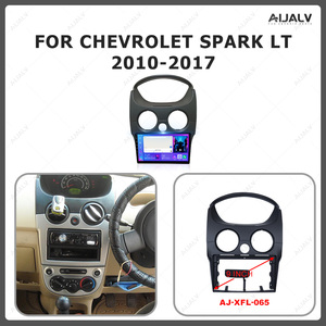 Autoradio pour CHEVROLET Spark Matiz, Cadre de Façade Radio Adapté pour CHEVROLET SPARK LT 2010-2017, Panneau Stéréo DVD GPS et Accessoires de Voiture - Product Image 3