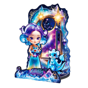 อควาดาจ สตาร์รี่ สกายตุ๊กตาปริศนาสำหรับเด็กผู้หญิงเรืองแสงในที่มืดของเล่นประกอบของขวัญวันเกิดเด็กอายุ 4-6 ปี - Product Image 1