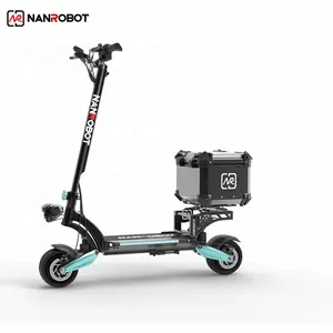 Off road all-terrain 48V 18Ah lithium battery 800W motor long range adult 2 wheel folding electric scooter