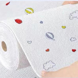 Chống ẩm nền tấm thảm bóng đá lồng Mô hình màu sắc tươi sáng thiết kế cổ điển rãnh Bảng điều khiển dán tường với Mabel - Product Image 4