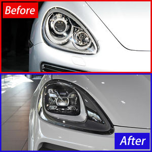Para <span class=keywords><strong>Porsche</strong></span> para Cayenne 2011-2018 LED Auto faro proyector lente montaje alta configuración lámparas delanteras actualización nuevo - Product Image 3