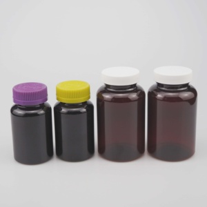 150CC 250CC PET Plastic Pharmaceutical Capsule Bottle Vitamin Bottles Containers Plastic Pill Bottles