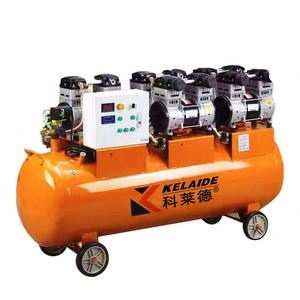 Compresor de Aire Silencioso Sin Aceite KELAIDE KLD-1172 4KW 150L con Secador Refrigerado Eficiente de Bajo Ruido para Laboratorio y Corte Láser - Product Image 6