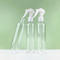 200ml PET Round Shoulder Trigger Vaporisateur avec Pompe pour Emballage de Soins de la Peau