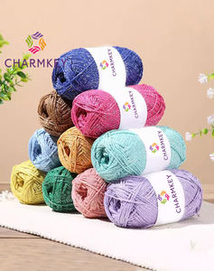 Venta al por mayor nuevo diseño <span class=keywords><strong>de</strong></span> moda <span class=keywords><strong>de</strong></span> algodón hueco <span class=keywords><strong>de</strong></span> lujo brillante núcleo <span class=keywords><strong>de</strong></span> lino <span class=keywords><strong>hilo</strong></span> <span class=keywords><strong>de</strong></span> plata para tejer ganchillo bolso DIY sombrero chal - Product Image 2