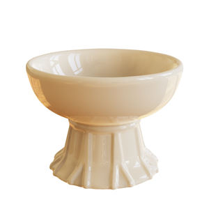 Mangkuk Makan Anjing Keramik Ergonomis untuk Pencernaan Sehat, Mangkuk Makan Hewan Peliharaan untuk Anjing Besar & Lansia, Pasokan Grosir OEM - Product Image 1