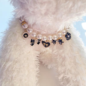 Collar de Plástico Ecológico con Cintas de Moda para Perros de Raza Pequeña con Cierre de Botón, Accesorios Lindos para Mascotas, para Todas las Temporadas - Product Image 4