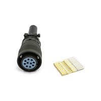 CA3102A18-1S de contacts à sertir à baïonnette CA3106A18-1P connecteur Mil-DTL-5015 10Pin IP67 MS5015