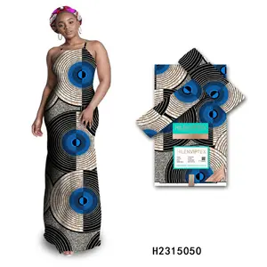 Оптовая продажа, Африканский узор, Голландская Анкара, восковая ткань с натуральным воском и принтом, платья для одежды, 135 г/м2
