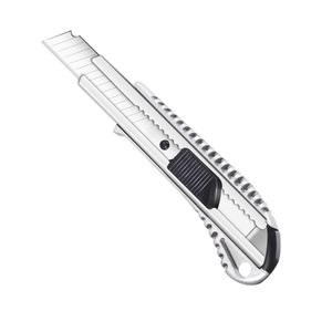 Utility Knife 18mm Aluminum Alloy Stainless Steel Blade 155mm Length Multi Functional Office Tool Cutter Wallpaper Box Opener - Product Image 5