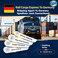 Compagnie de fret ferroviaire express, transitaire logistique vers l'Allemagne, Wilhelmshaven, livraison porte à porte, arrivée ponctuelle