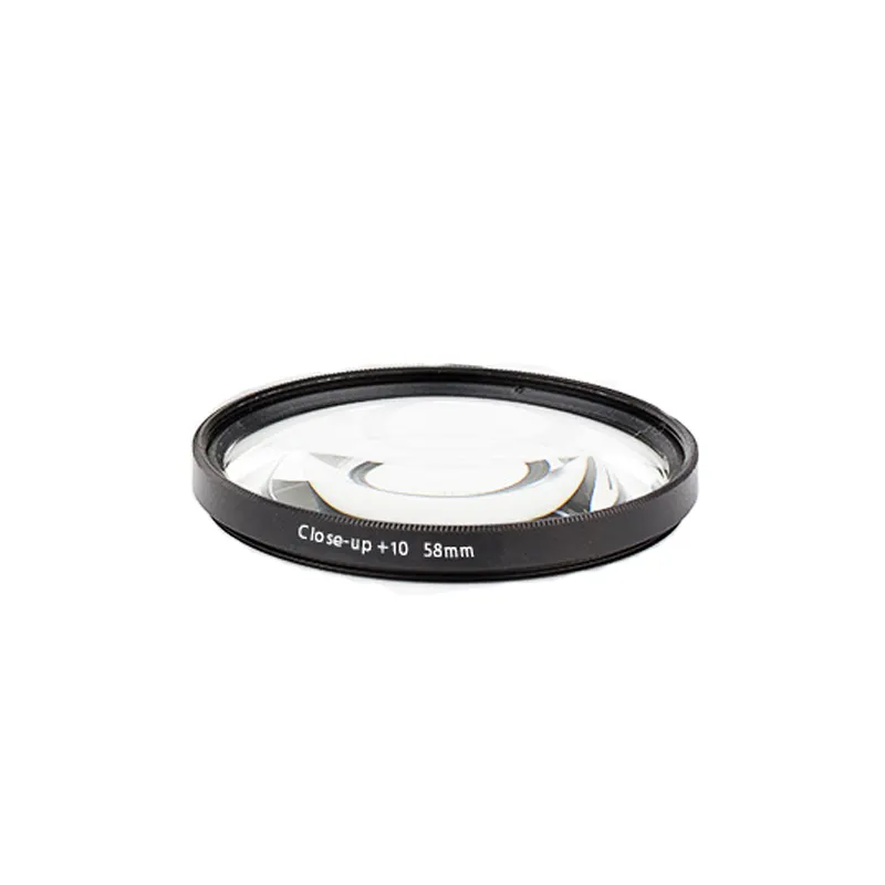 Filtro de lente de cámara Concept Close Up + 10 Macro filtro 49 52 55 58 62 67 72 77 82 mm para Canon Nikon Sony