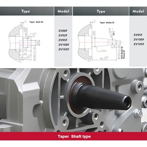 26hp 27hp làm mát bằng không khí đôi 2 xi lanh nhỏ động cơ diesel trục côn được sử dụng cho máy bay trực thăng, xe máy, Thuyền Nhỏ - Product Image 6