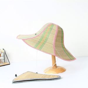 Phụ Nữ Của Mùa Hè Có Thể Gập Lại <span class=keywords><strong>Fan</strong></span> Xách Tay Của Người đàn ông Rơm <span class=keywords><strong>Hat</strong></span> Thoáng Khí Mặt Trời Khối Mát Mẻ <span class=keywords><strong>Hat</strong></span> Lớn Họng Visor Fisherman's <span class=keywords><strong>Hat</strong></span> - Product Image 6