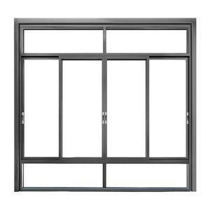 Vente flash - Fenêtres coulissantes en aluminium personnalisables, double vitrage, résistantes à la corrosion, fenêtre coulissante horizontale pour chambre à coucher - Product Image 5