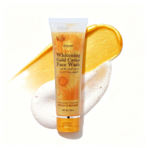 Nettoyant <span class=keywords><strong>Visage</strong></span> Moussant Anti-Âge OEM ODM au Caviar, Vitamine B5 et Collagène - Contrôle du Sébum, Anti-Acné, Éclaircissant et Lissant pour la <span class=keywords><strong>Peau</strong></span> 100g - Product Image 1