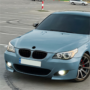 กระจังหน้า BMW ซีรีส์ 5 รุ่น E60 E61 แบบ LED พร้อมไฟ  แบบเส้นเดี่ยว/เส้นคู่ สำหรับติดตั้งเพิ่มเติม อัพเกรดกันชน วัสดุ ABS - Product Image 1