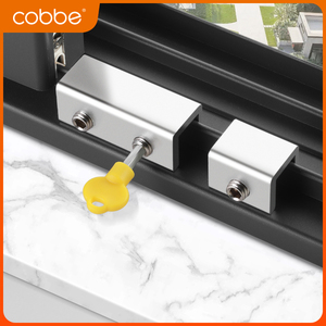 Cobbe Sliding <b>Window</b> Lock Aluminum Child <b>Safety</b> Latch Keyed Stopper - Product Image 5