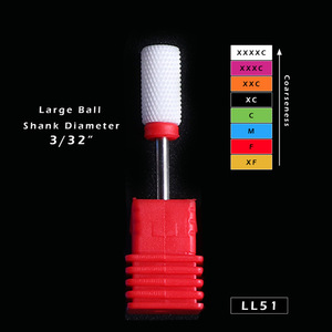 Pièces de rechange pour tête de meulage en céramique, vernis à ongles pour enlever les peaux mortes et les ongles non chauds, perceuse à ongles en céramique, tête de meulage en céramique - Product Image 4
