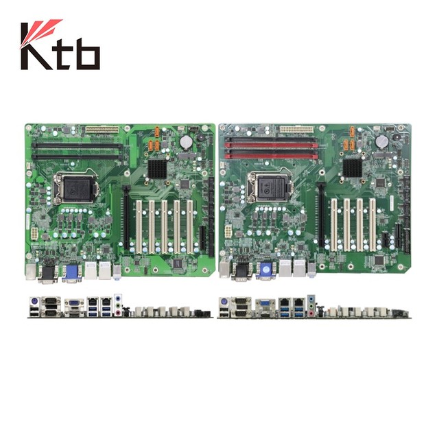 KTB 705G2 Smart Industrial ATX Motherboard with 5 PCI HDMI VGA 6 COM Dual LAN DDR4 SATA RAID Tarjeta Madre Industrial for IOT