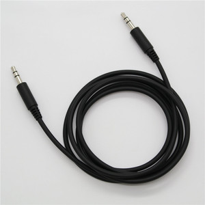 Cable de audio auxiliar macho a macho de 3.5 mm a 3.5 mm, cable de TPE niquelado para grabación con auriculares - Product Image 2