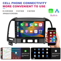 Reproductor Multimedia para Automóvil Android con Pantalla Táctil para Hyundai Santa Fe, Oferta de Fábrica, BT, WIFI, Mirror Link, Radio para Automóvil 2DIN, 1280*720, Estéreo para Automóvil