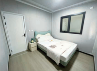 Maison modulaire personnalisée de Porto Rico Chambre extensible de 20 pieds Maison pour jardin Hôtel Bureau