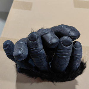 <span class=keywords><strong>Maschera</strong></span> da <span class=keywords><strong>Gorilla</strong></span> realistica con mani e piedi <span class=keywords><strong>maschera</strong></span> da Costume da scimmia divertente <span class=keywords><strong>maschera</strong></span> da festa in <span class=keywords><strong>maschera</strong></span> per carnevale - Product Image 6