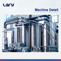 Machine de moulage par injection de semelles en caoutchouc à six postes LARY 1650KN pour la production de semelles de chaussures de sport et décontractées