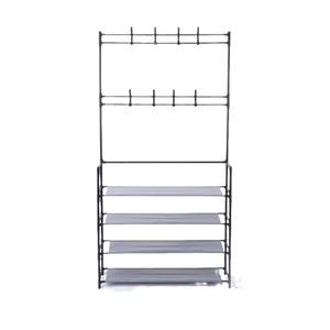 <span class=keywords><strong>Porte</strong></span>-chaussures multifonctionnel pas cher avec cintre, <span class=keywords><strong>porte</strong></span>-manteau simple pour dortoir, <span class=keywords><strong>porte</strong></span>-chapeau et <span class=keywords><strong>porte</strong></span>-chaussures en métal - Product Image 5